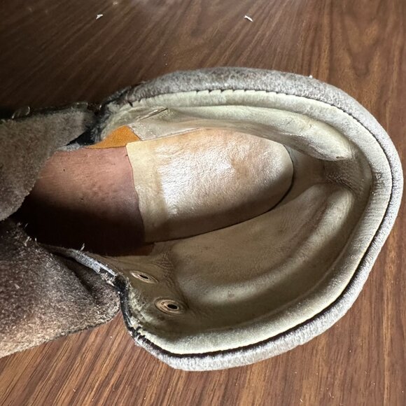 Reinforced Toe Vibram Lug Sole Leather Boots main image 6